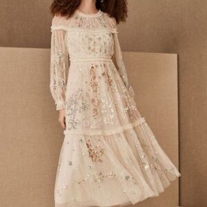 BHLDN Needle and Thread Delphine Sequin Ballerina Dress